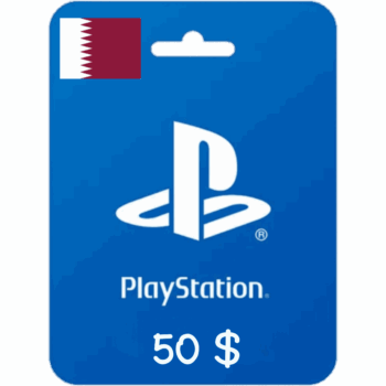 بطاقة بلاي ستيشن 50$ (المتجر القطري)