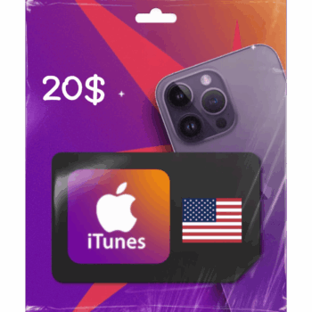 Apple Gift Cards - iTunes 20$ (US Store)